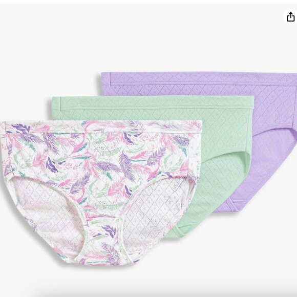 Brand new in package Jockey Women's Underwear Elance Hipster - 3 Pack, size 10 - Picture 1 of 5